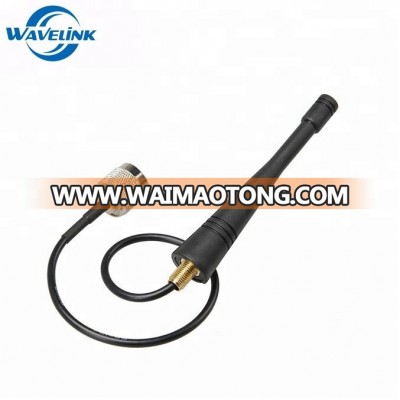 Waterproof Screw Mount GSM Antenna Whip rubber 1090MHz antenna With TNC Male