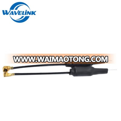 Factory Price 2.4 & 5.8GHz 2dBi Receiver Copper Antenna Internal WIFI Modem Copper Tube  Antenna